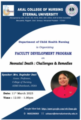 Tackling Neonatal Deaths – Akal College Hosts Faculty Development Programme on Solutions & Challenges
