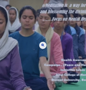 Meditation: A Key to De-Stress Yourself During COVID-19 | Akal College of Nursing’s Initiative