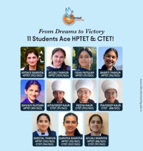 From Dreams to Victory – 11 Eternal University Students Crack HPTET & CTET!