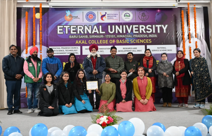 Eternal University Celebrates National Science Day 2025 – Empowering Youth for Scientific Innovation