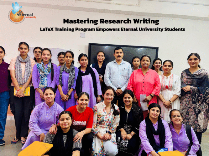 Mastering Research Writing – LaTeX Training Program Empowers Eternal University Students