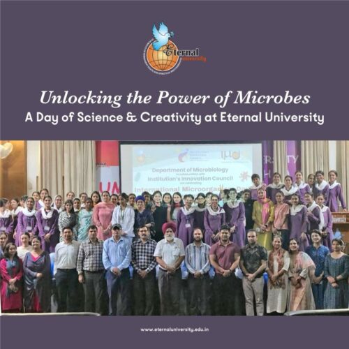 International Microorganism Day 2025 – Eternal University Celebrates the Tiny Heroes of Life