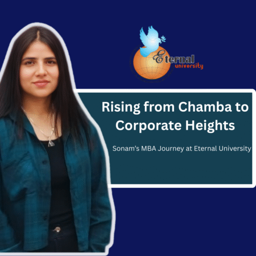 Rising from Chamba to Corporate Heights – Sonam’s MBA Journey at Eternal University