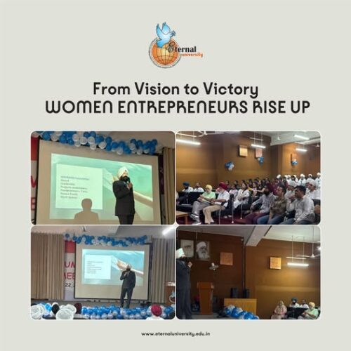 Igniting Women’s Dreams – Eternal University Hosts Empowering Lecture on Entrepreneurship