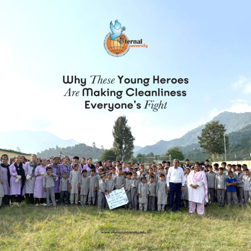 When Youth Took the Broom – Eternal University’s Cleanliness Drive Sparked a Movement!