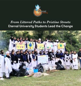 Eternal University Students Drive Clean Change Across Sirmaur Villages