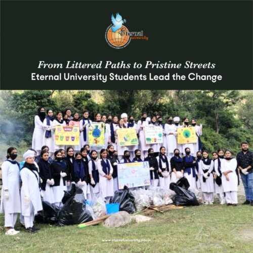 Eternal University Students Drive Clean Change Across Sirmaur Villages