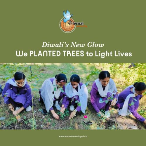 Lighting Lives, Not Just Lamps – Eternal University’s Green Diwali Celebration