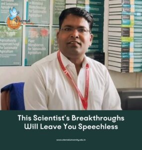 Global Glory for Eternal University – Dr. Ajar Nath Yadav in World’s Top 2% Scientists