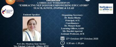 Reimagining Education – Eternal University Leads the Way with NEP 2020 Workshop for Educators