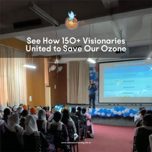 United for the Sky – Eternal University’s Green Innovators Celebrate World Ozone Day with Purpose