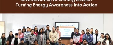 Saving Energy for a Sustainable Future- An Insightful Seminar
