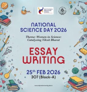 Igniting Ideas for Viksit Bharat – National Science Day 2026 at Eternal University