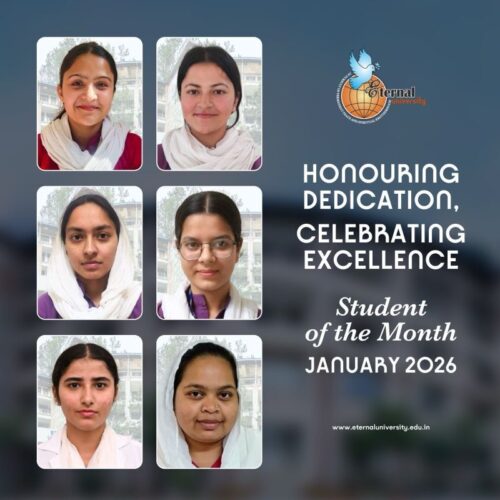 Celebrating Excellence in Nursing Education – Student of the Month January 2026 at Eternal University