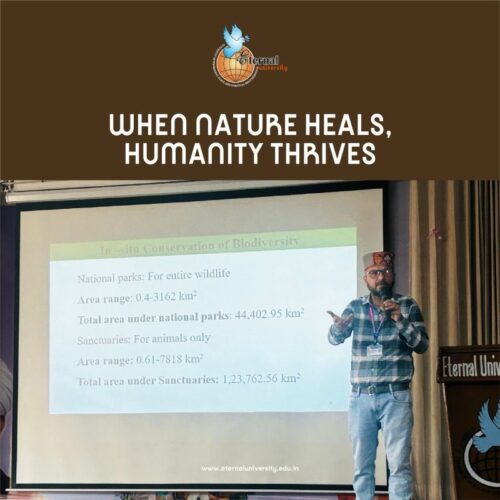 Healing Nature, Protecting the Future – Biodiversity Conservation through Medicinal and Aromatic Plants at Eternal University