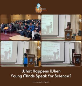 Young Voices Leading Change – National Science Day 2026 Celebrated at Eternal University
