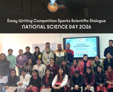 Young Minds Reflect on the Future of Science at Eternal University – National Science Day 2026 Essay Competition