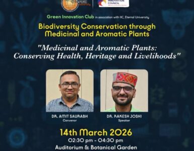 Exploring Nature’s Pharmacy – Eternal University Hosts Session on Biodiversity Conservation Through Medicinal Plants