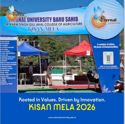Where Tradition Meets Technology – Eternal University’s Kisan Mela 2026 Inspires Rural Innovation