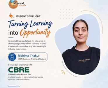 From Baru Sahib to CBRE – An MBA in Business Analytics Success Story at Eternal University