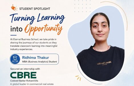 From Baru Sahib to CBRE – An MBA in Business Analytics Success Story at Eternal University